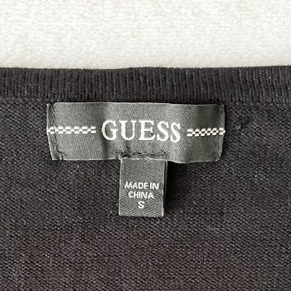 Guess Puff Sleeve Ruched Top - Picture 4 of 9